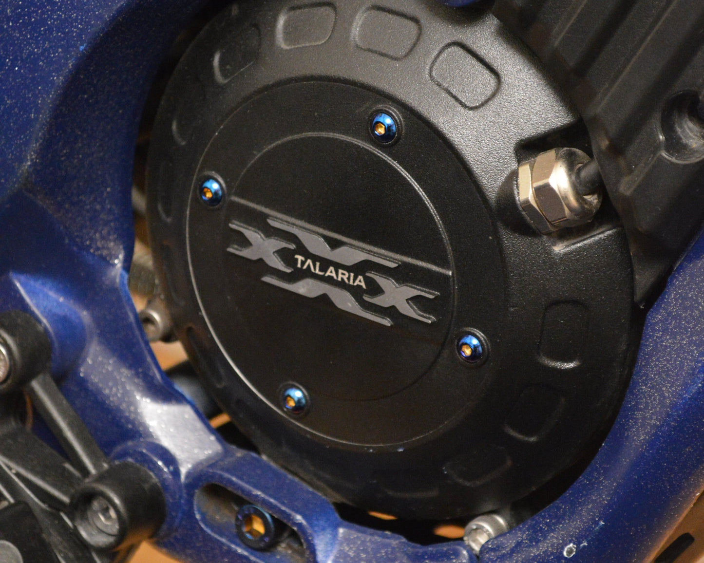 Talaria X3 Hall Sensor Cover Titanium Bolts