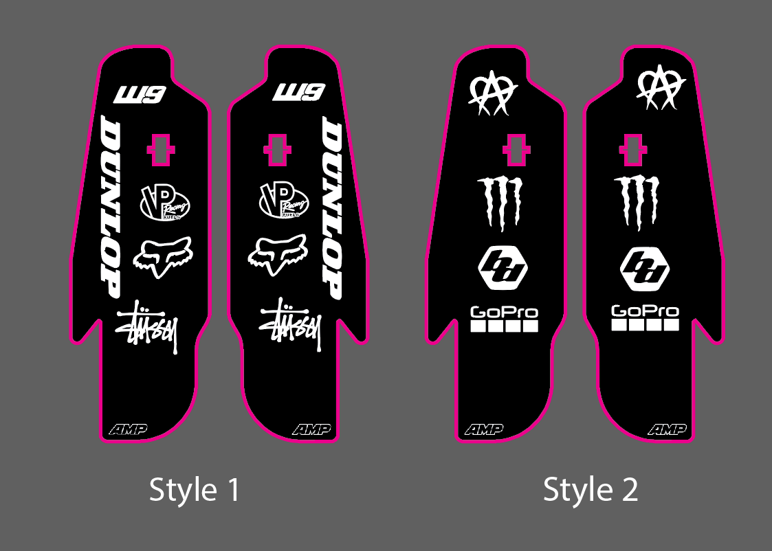Rfloxa Fork Guard Decals