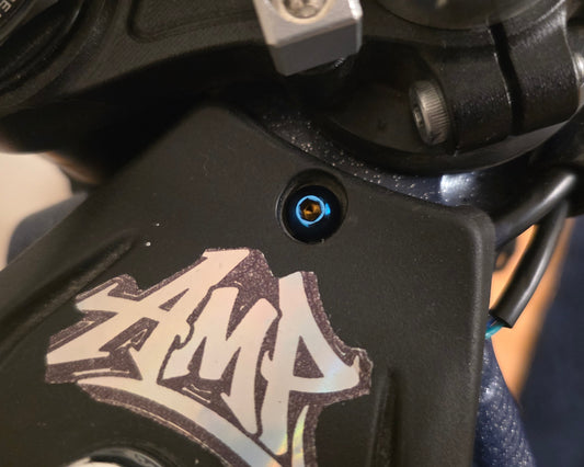 Talaria X3 Ignition Cover Titanium Bolts