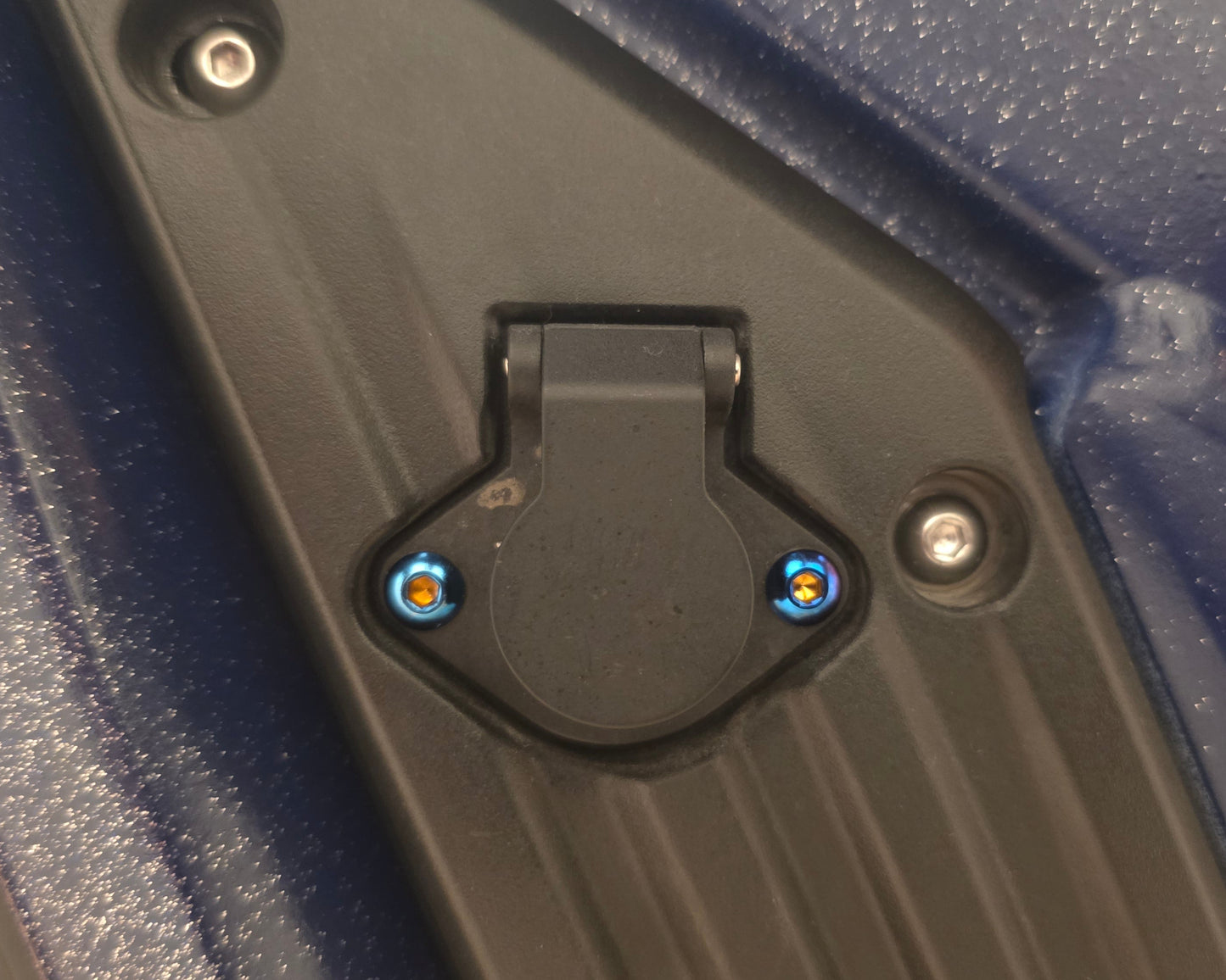 Talaria X3 Charging Port Titanium Bolts
