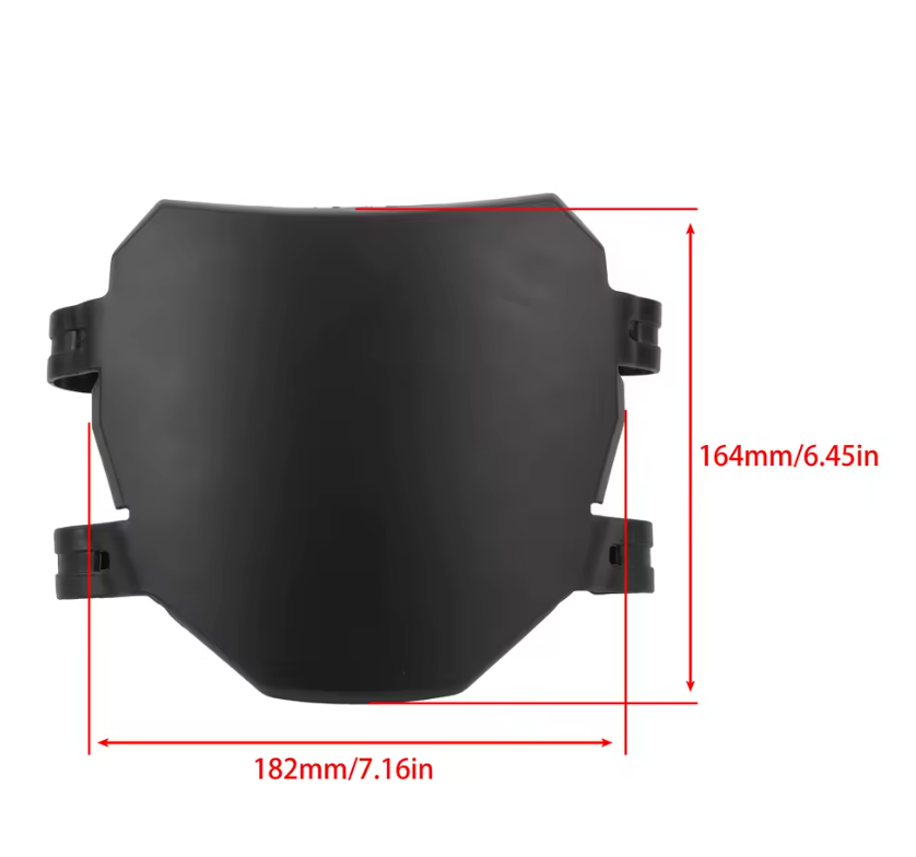 ODI Style Front E-Moto Number Plate