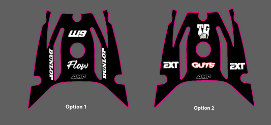 Talaria X3 Ignition Cover Decal