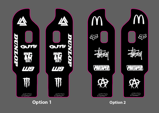 Talaria XXX DNM Fork Guard Decal for older model