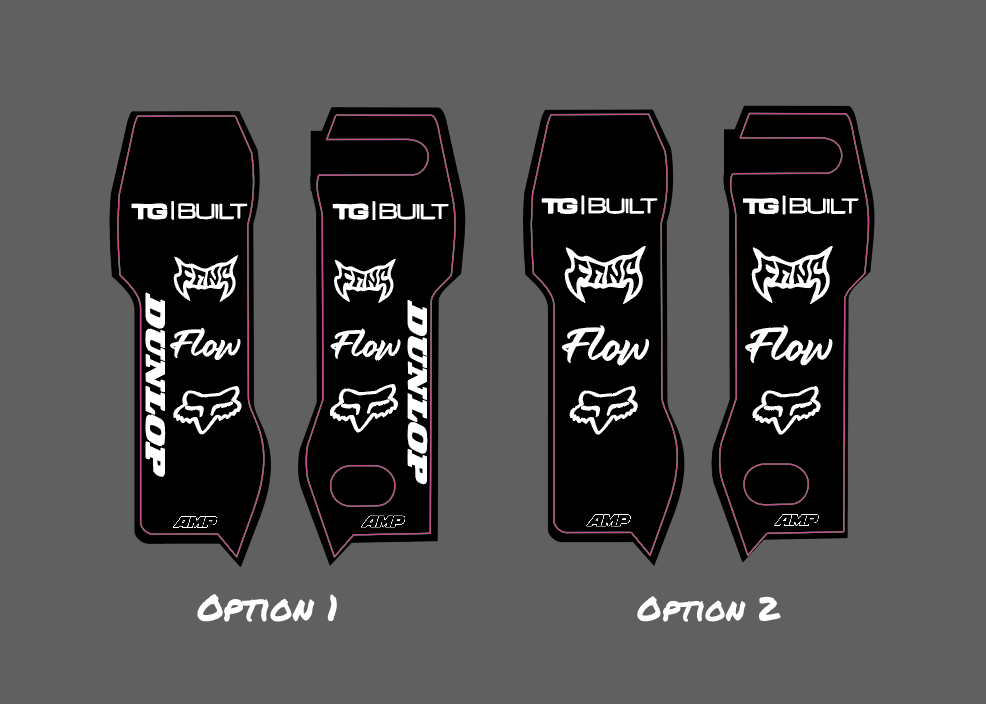 Talaria Sting MX5 / MX5 Pro Fork Guard Decals