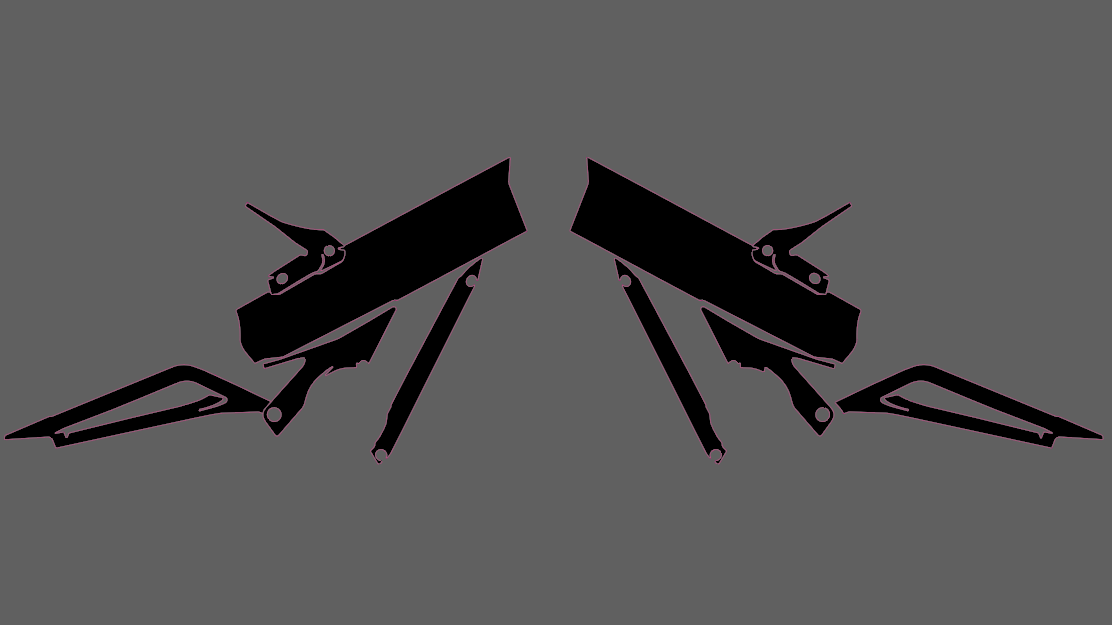 Talaria X3 Frame Decals – AMP Designs