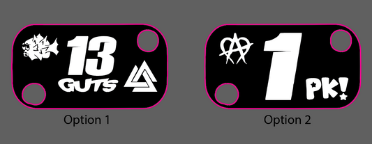 Ultra Bee Brake Reservoir Decals