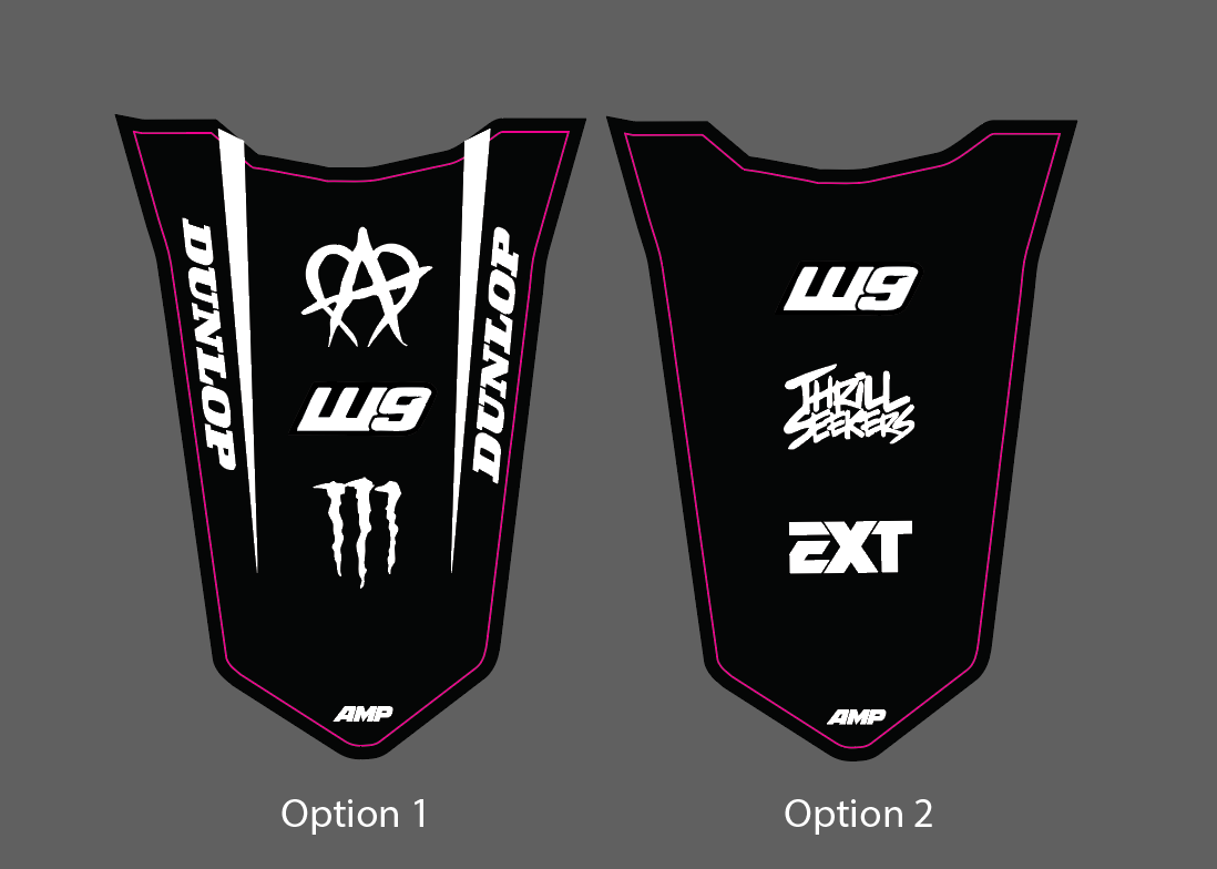 Talaria X3 / X3 Pro Rear Fender Decal