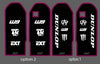 Talaria MX4 & Newer XXX OEM Fork Guard Decal