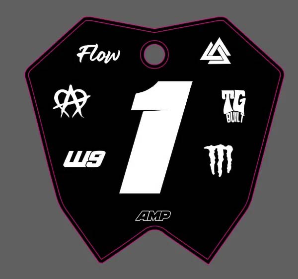 ETM RTR Plate Decal