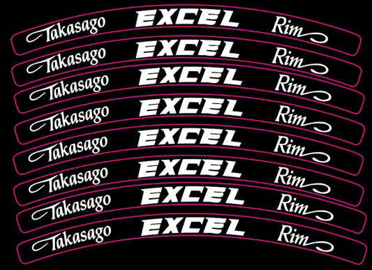 AMP Excel Rim Decals