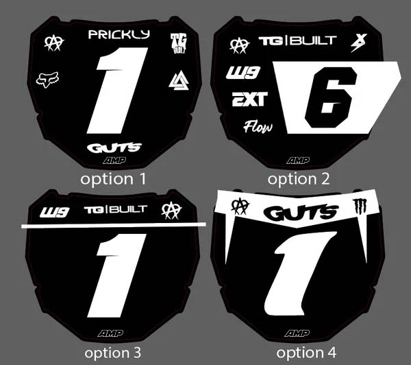 ODI Plate Decal