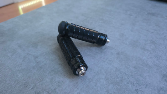 Talaria XXX Black Foot Lock ( Pair )